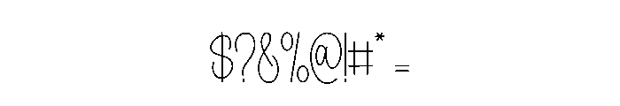 Kingdom Fantasy Font OTHER CHARS