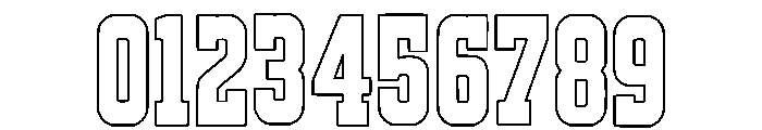 Kingdom Retro Regular Font OTHER CHARS