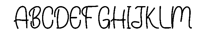 Kingdom Santaclaus Font UPPERCASE