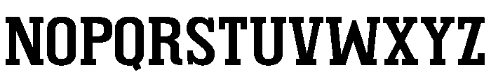 Kinger Solid Regular Font UPPERCASE