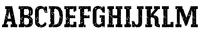 Kinger Vintage Regular Font UPPERCASE
