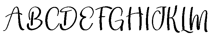 Kingknight Font UPPERCASE