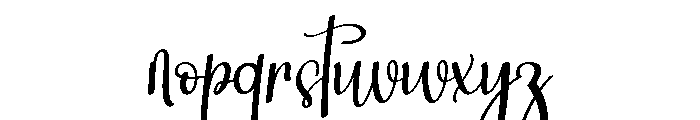Kingknight Font LOWERCASE