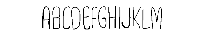 Kinglet Font UPPERCASE