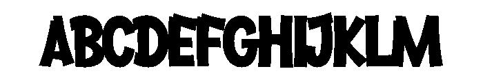 Kings Mostar Font UPPERCASE