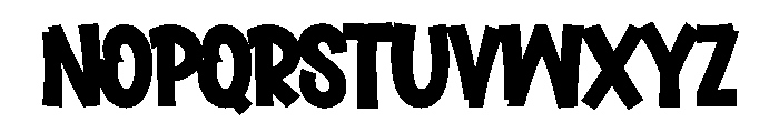 Kings Mostar Font UPPERCASE