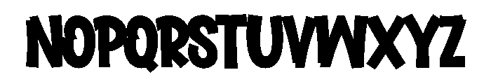 Kings Mostar Font LOWERCASE