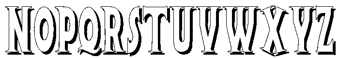 Kingshire Font UPPERCASE