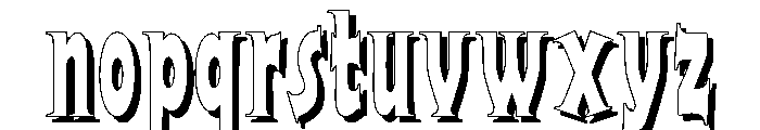 Kingshire Font LOWERCASE