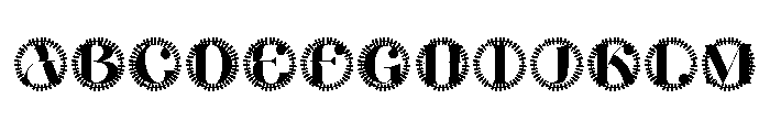 Kingsleigh Monogram Font UPPERCASE