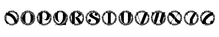 Kingsleigh Monogram Font LOWERCASE