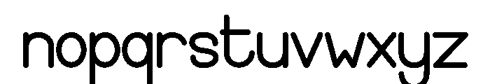 Kingsnow Font LOWERCASE