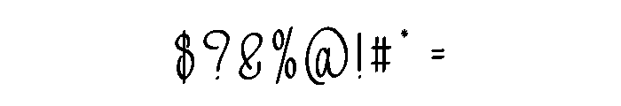 Kingswell Holiday Font OTHER CHARS