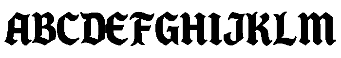 Kingswell Regular Font UPPERCASE