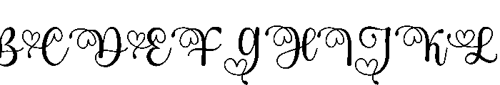 Kinsky Font UPPERCASE