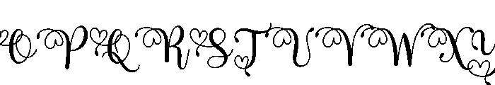 Kinsky Font UPPERCASE