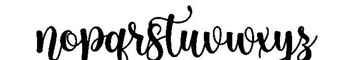 Kinsky Font LOWERCASE
