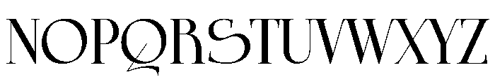 Kinsoka Regular Font UPPERCASE