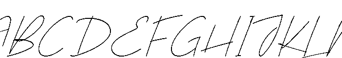 Kiona Rosebelle Font UPPERCASE