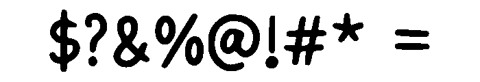 Kipashy Regular Font OTHER CHARS