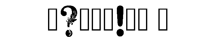 Kipper Regular Font OTHER CHARS