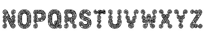 Kirill Regular Font LOWERCASE