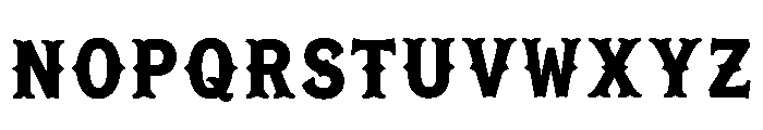 Kiron Regular Font LOWERCASE