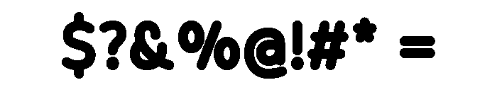 Kiropain Font OTHER CHARS