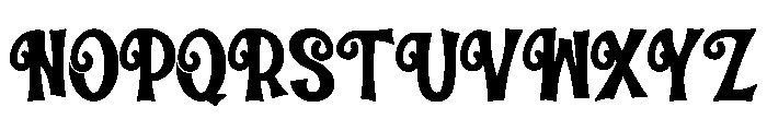 KissMerry Font UPPERCASE