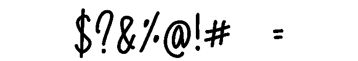 Kissy Heart Font OTHER CHARS