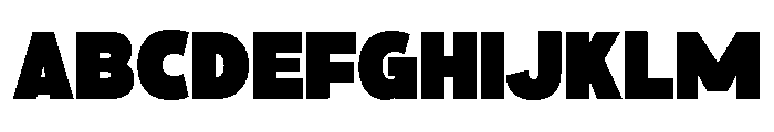 Kitaro Sans Black Font UPPERCASE