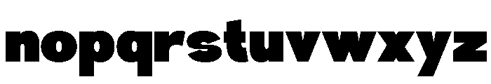 Kitaro Sans Black Font LOWERCASE