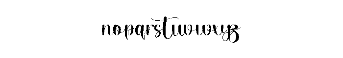 Kitchen Filate Font LOWERCASE