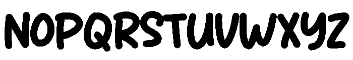 Kitchen Food Font UPPERCASE