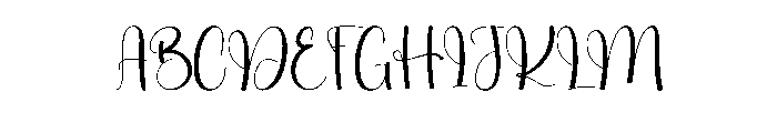 Kitchen Quote Font UPPERCASE