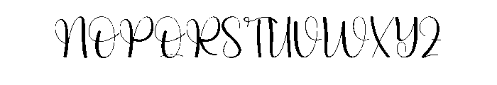 Kitchen Quote Font UPPERCASE