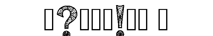 Kites Regular Font OTHER CHARS