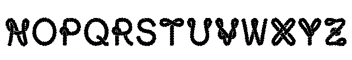 Kitra Regular Font LOWERCASE