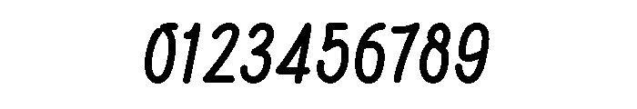 KittarySatnightRegular Font OTHER CHARS