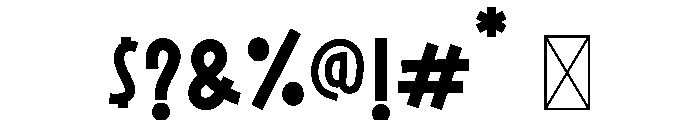 Kitten Paws Rounded Font OTHER CHARS