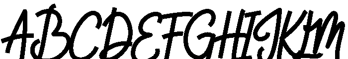 Kitten Paws Script Font UPPERCASE