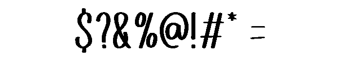 Kitten Playful Font OTHER CHARS