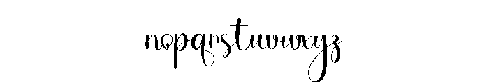 Kitty Dolly Font LOWERCASE
