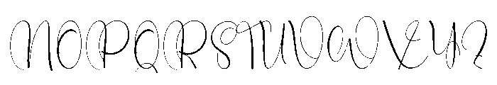 Kittyland Font UPPERCASE