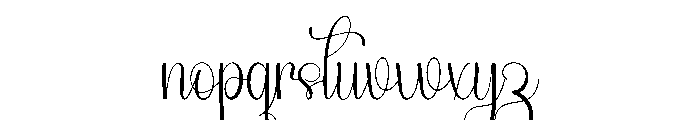 Kittyland Font LOWERCASE