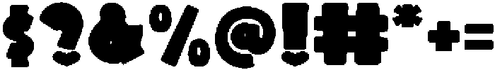 KIDZ QUEST otf (400) Font OTHER CHARS