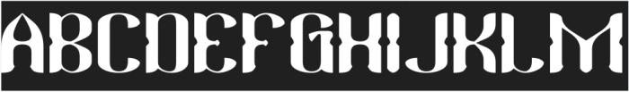 KING AND QUEEN-Inverse otf (400) Font UPPERCASE