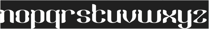 KING AND QUEEN-Inverse otf (400) Font LOWERCASE