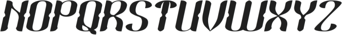 KING AND QUEEN Italic otf (400) Font UPPERCASE