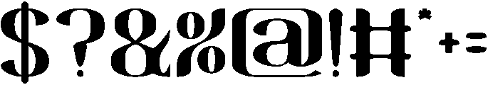KING AND QUEEN otf (400) Font OTHER CHARS